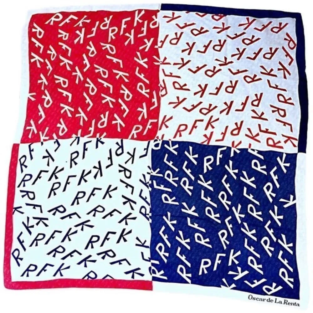 RARE Oscar de la Renta Large 60s Shawl Scarf Wrap